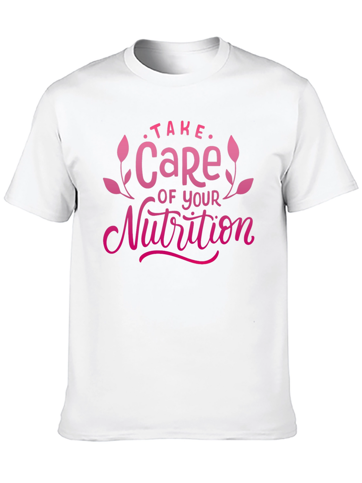 Take Care of Your Nutrition Graphic Tee Black T-Shirt
