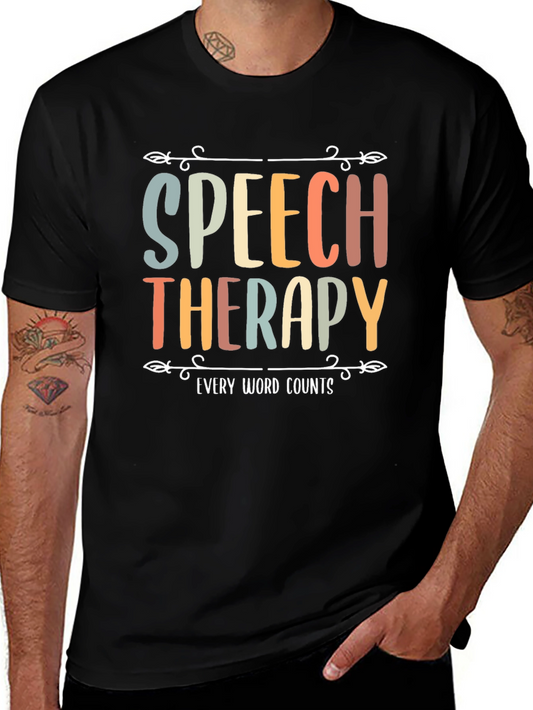 Speech Therapy Every Word Counts T-Shirt