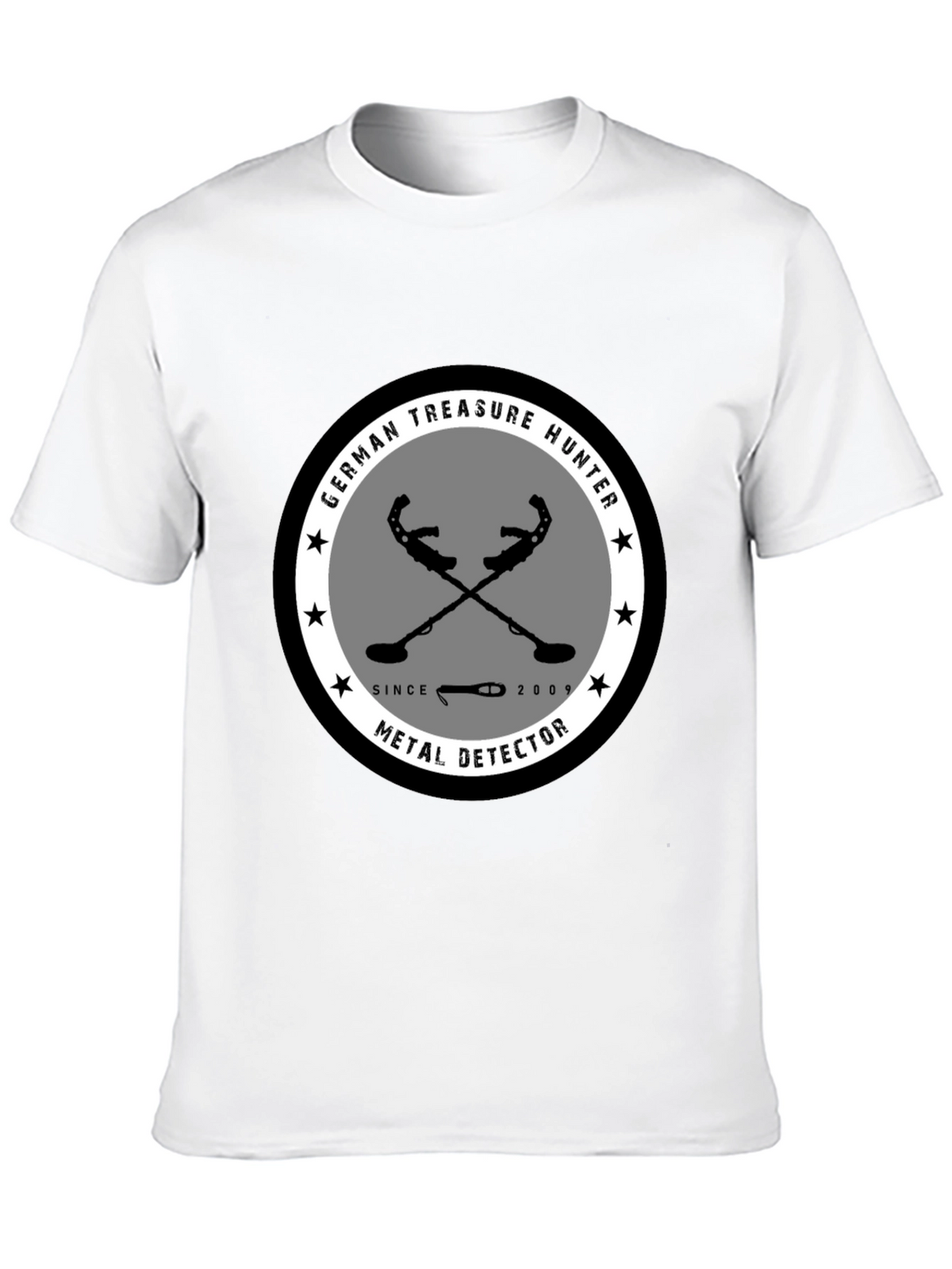 German Treasure Hunter Metal Detector T-Shirt