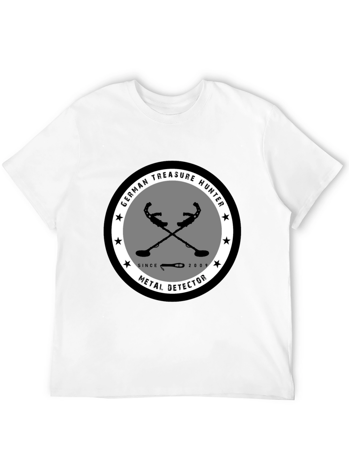 German Treasure Hunter Metal Detector T-Shirt