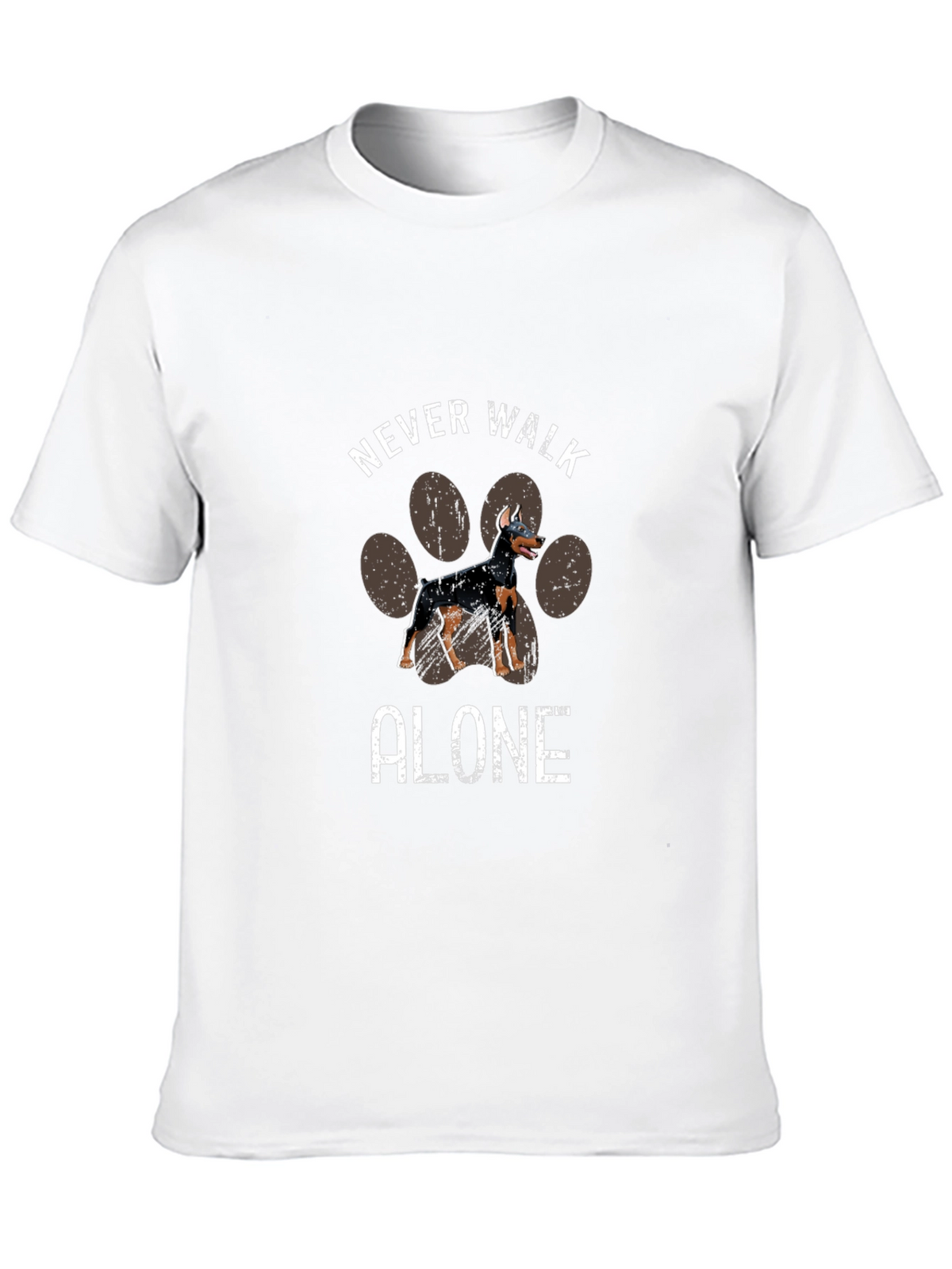 Never Walk Alone Dog T-Shirt