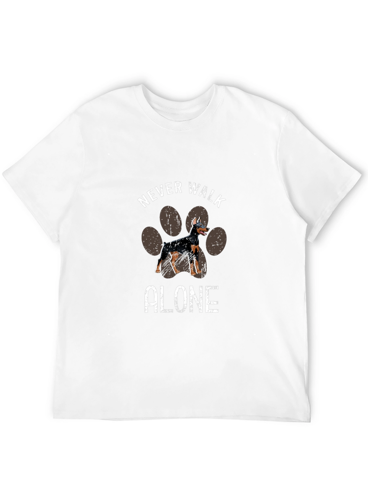 Never Walk Alone Dog T-Shirt