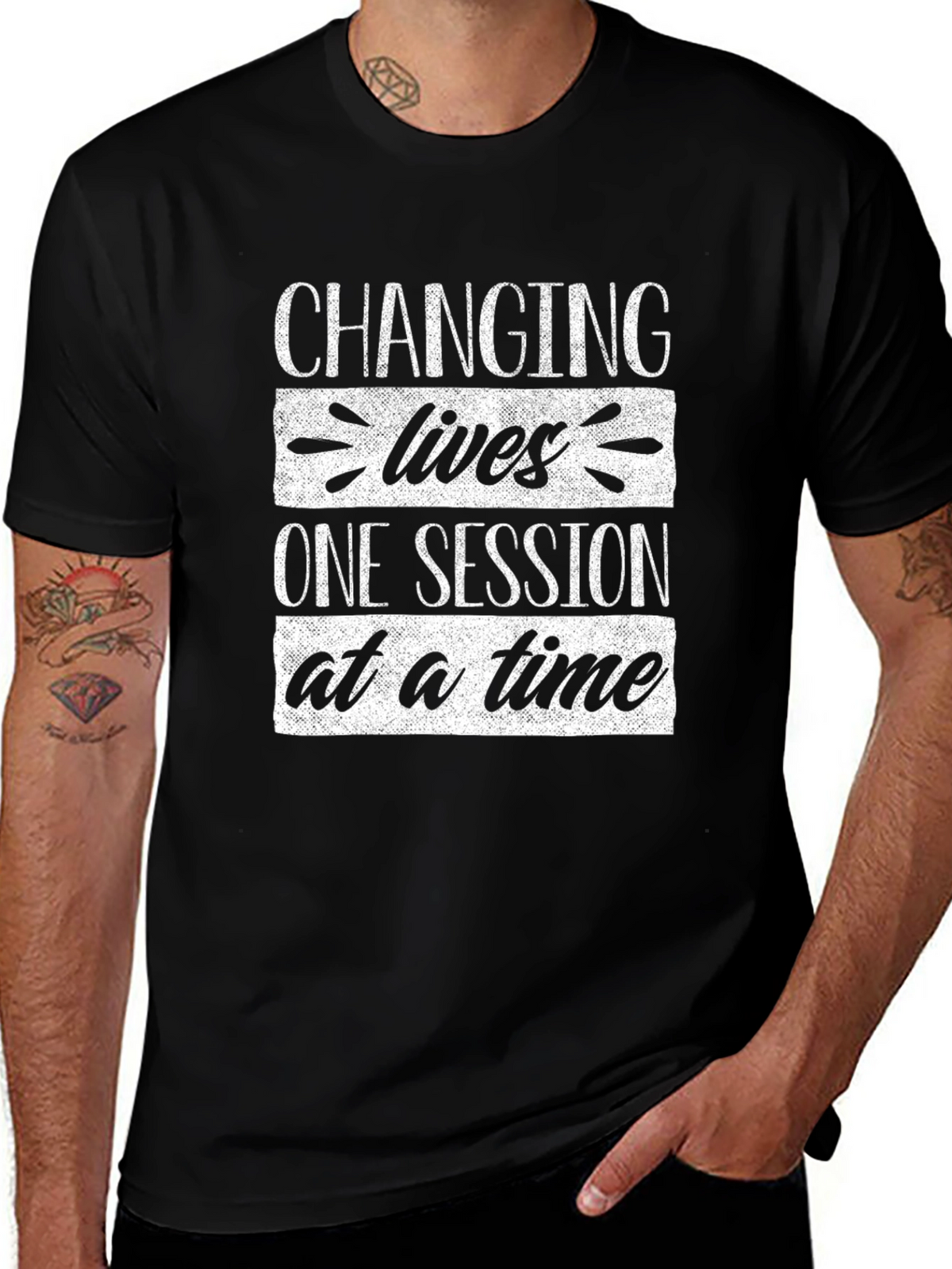 Changing Lives T-Shirt - One Session At A Time
