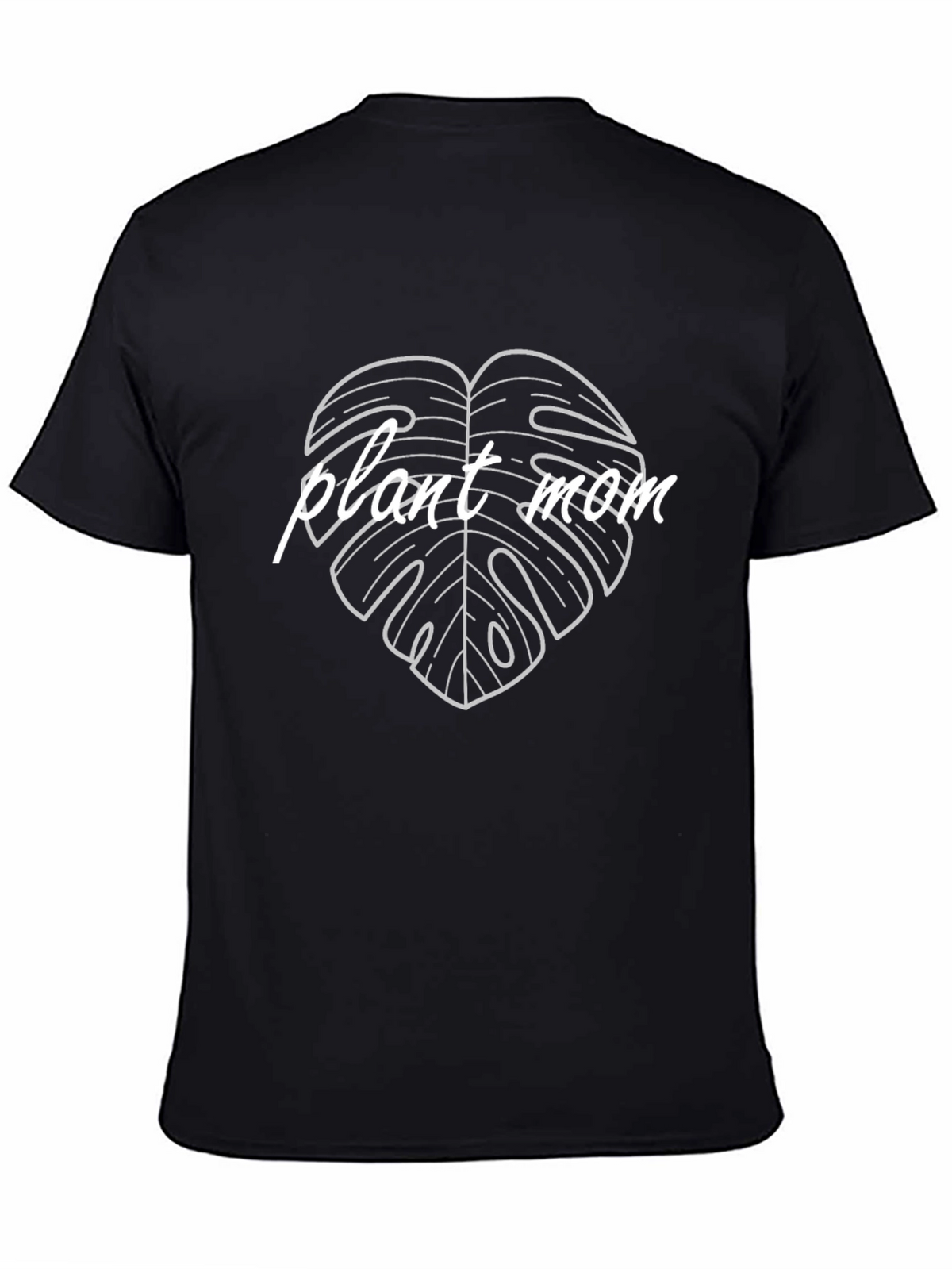 Plant Mom Graphic Tee - Black