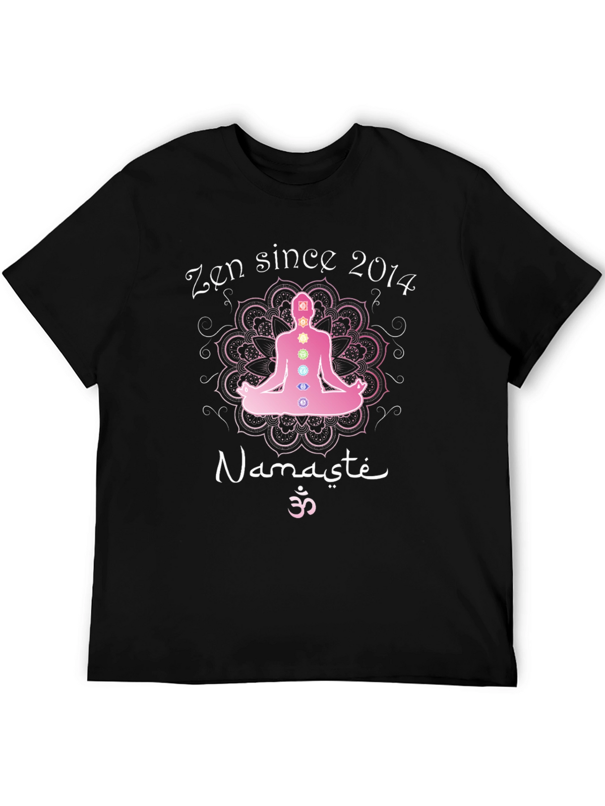 Zen Since 2014 Namaste Meditation T-Shirt