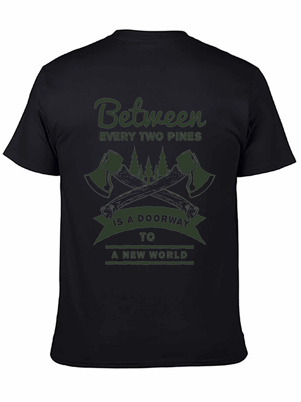 Adventure Awaits: Between Two Pines Graphic Tee
