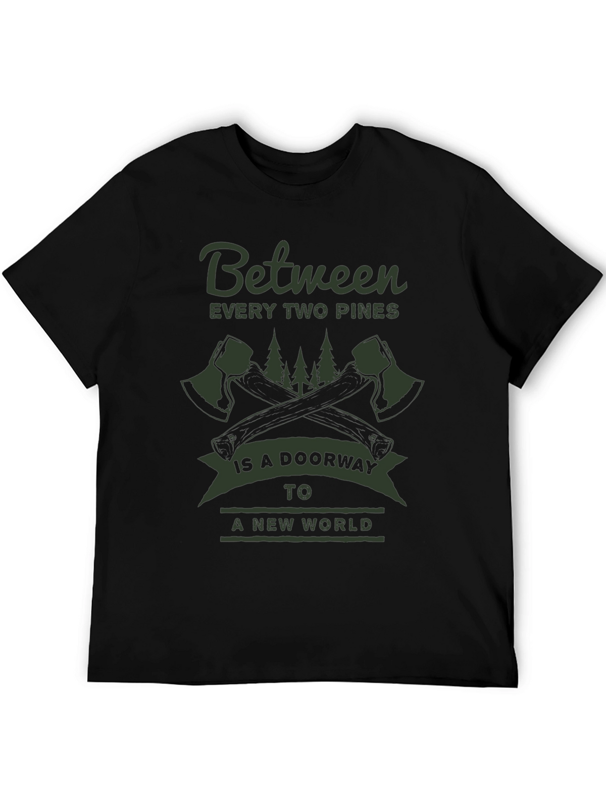 Adventure Awaits: Between Two Pines Graphic Tee
