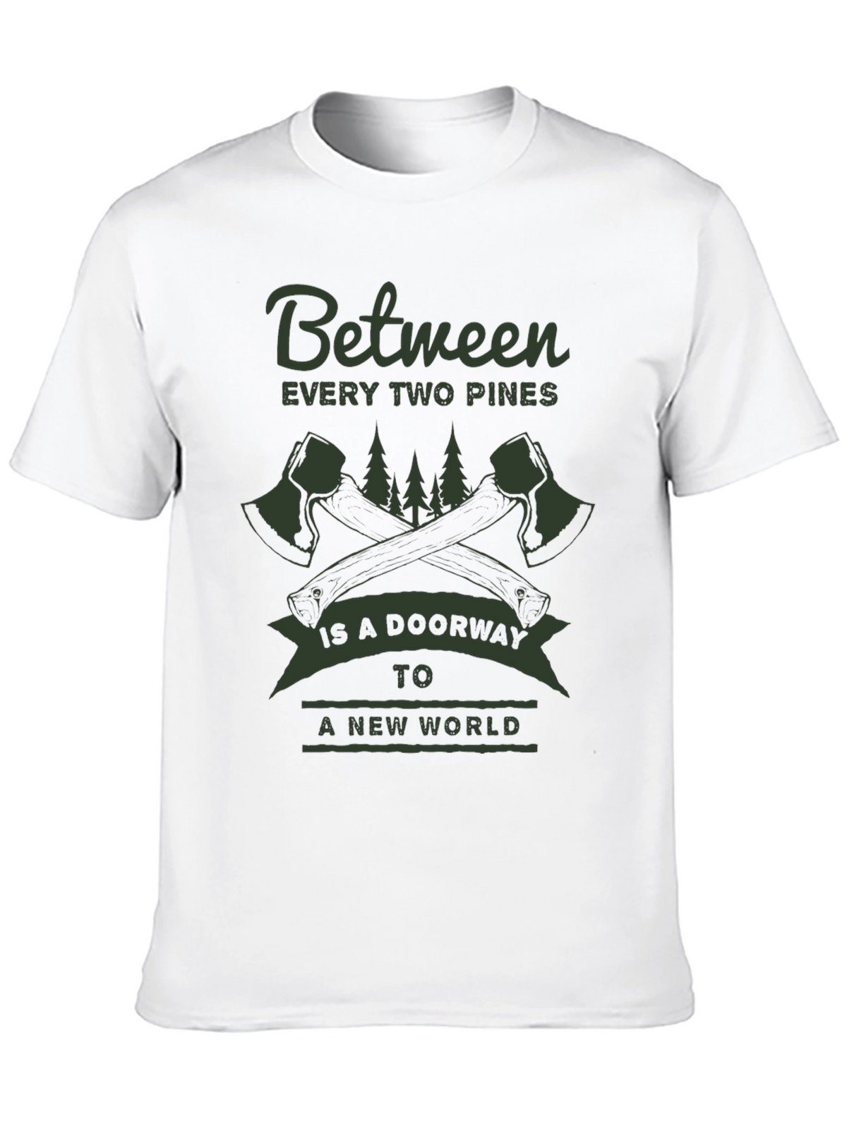 Adventure Awaits: Between Two Pines Graphic Tee