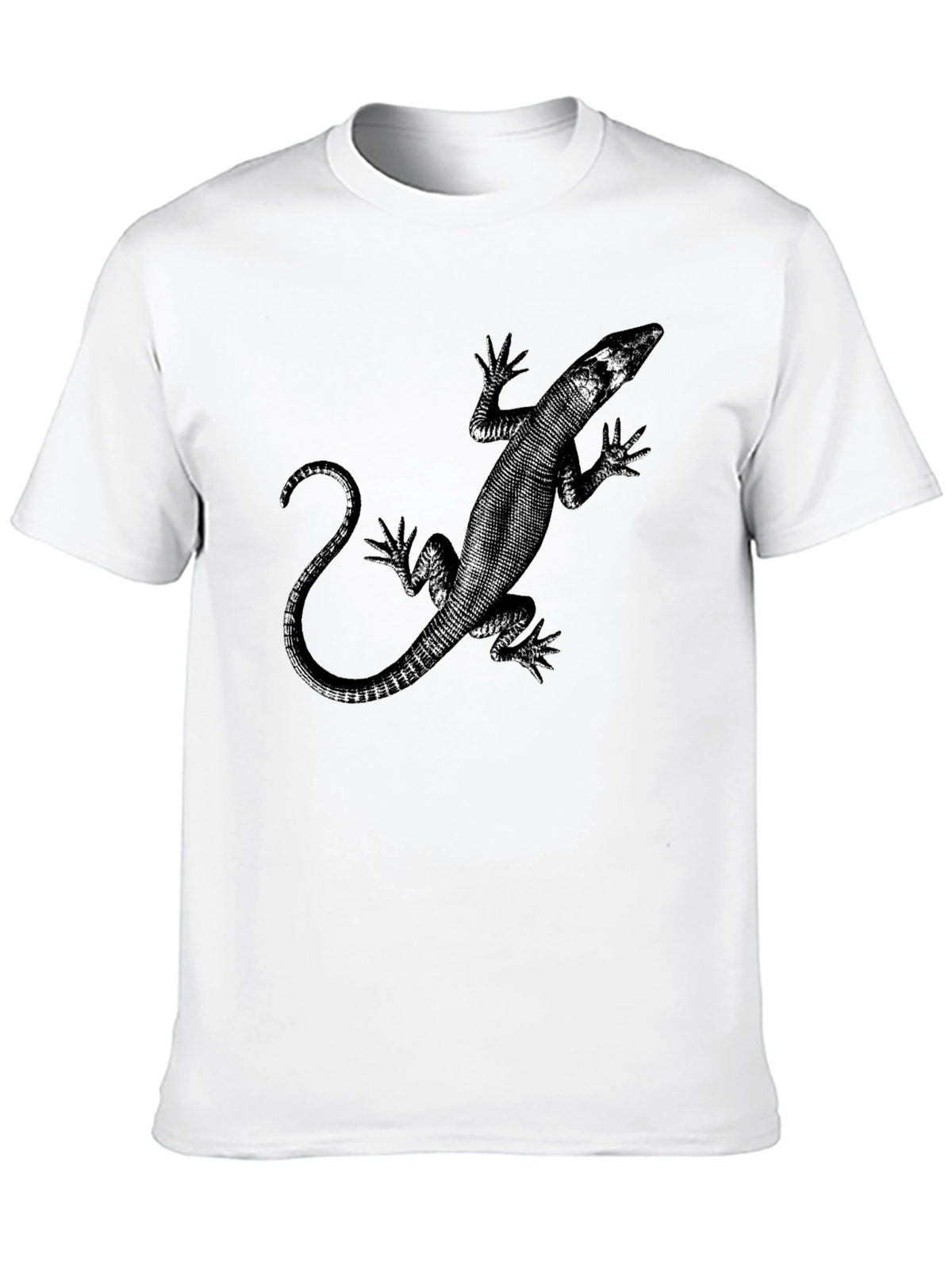 Lizard Print Graphic Tee