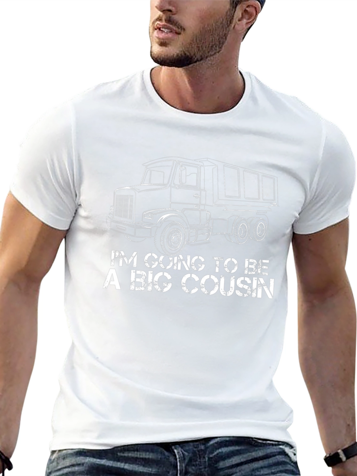 Big Cousin Truck Graphic T-Shirt
