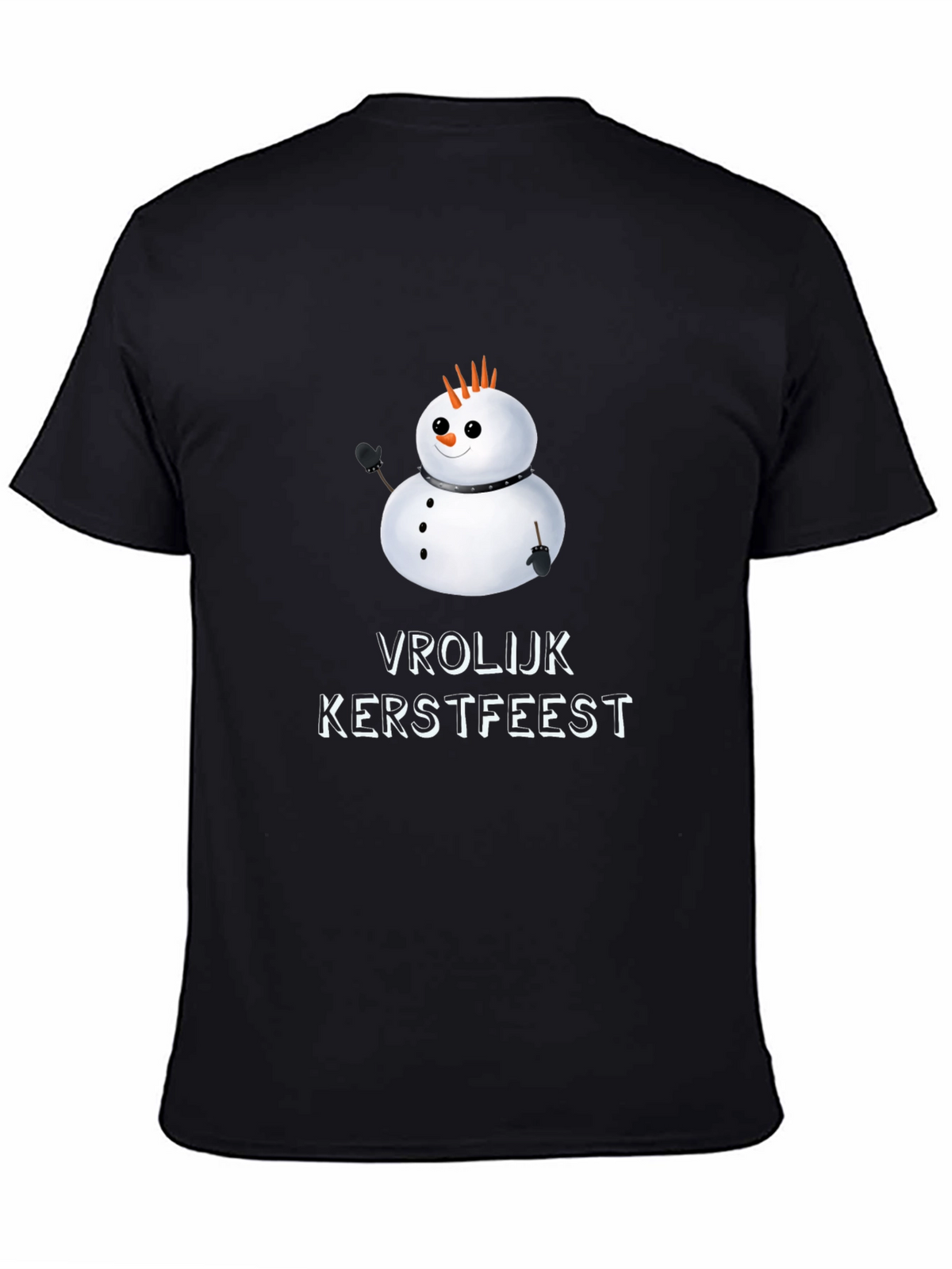 Vrolijk Kerstfeest Snowman T-Shirt