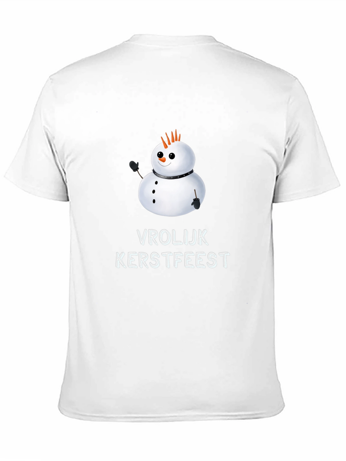 Vrolijk Kerstfeest Snowman T-Shirt