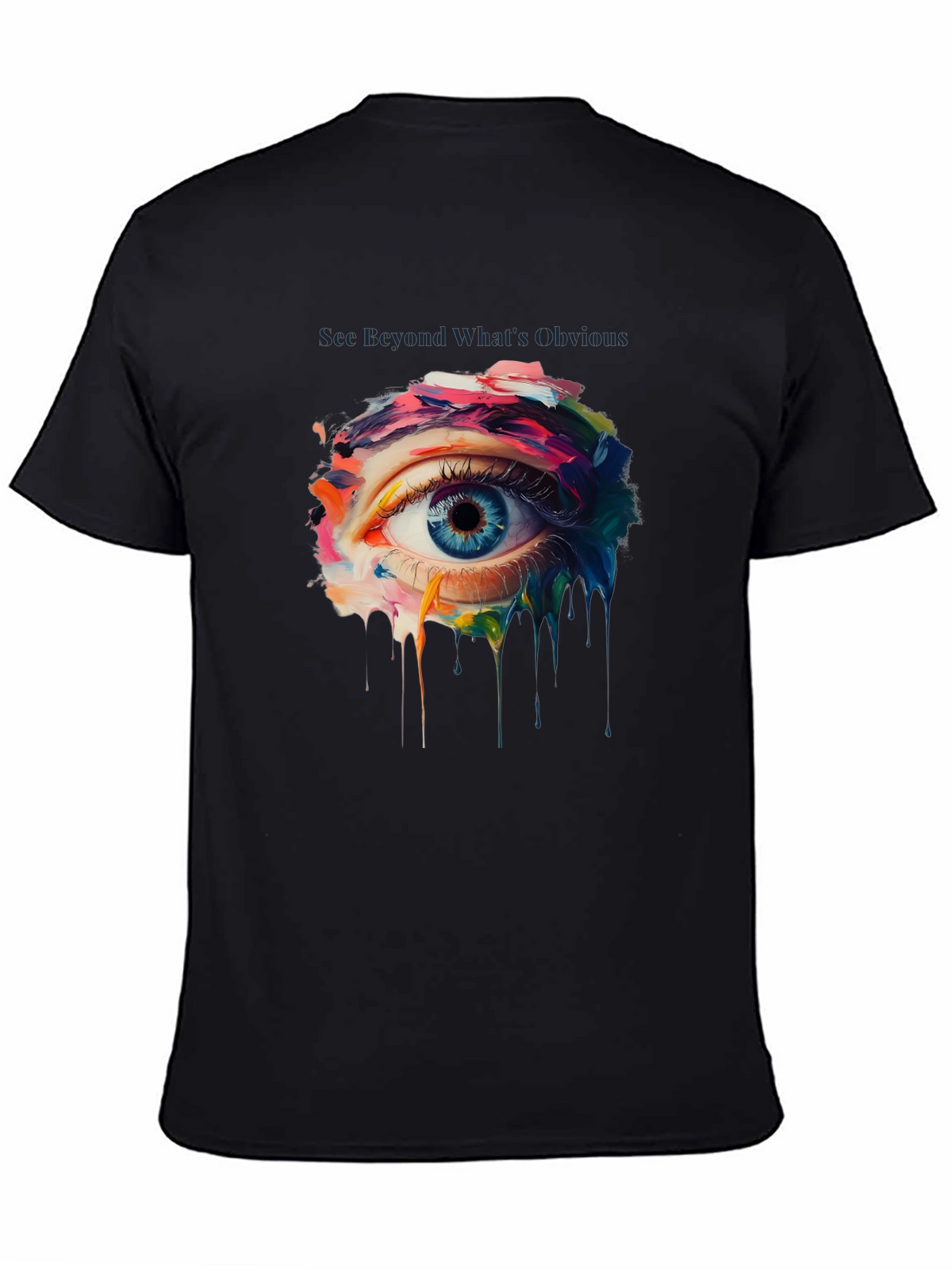 Eye See Beyond Graphic T-Shirt - Artistic Design