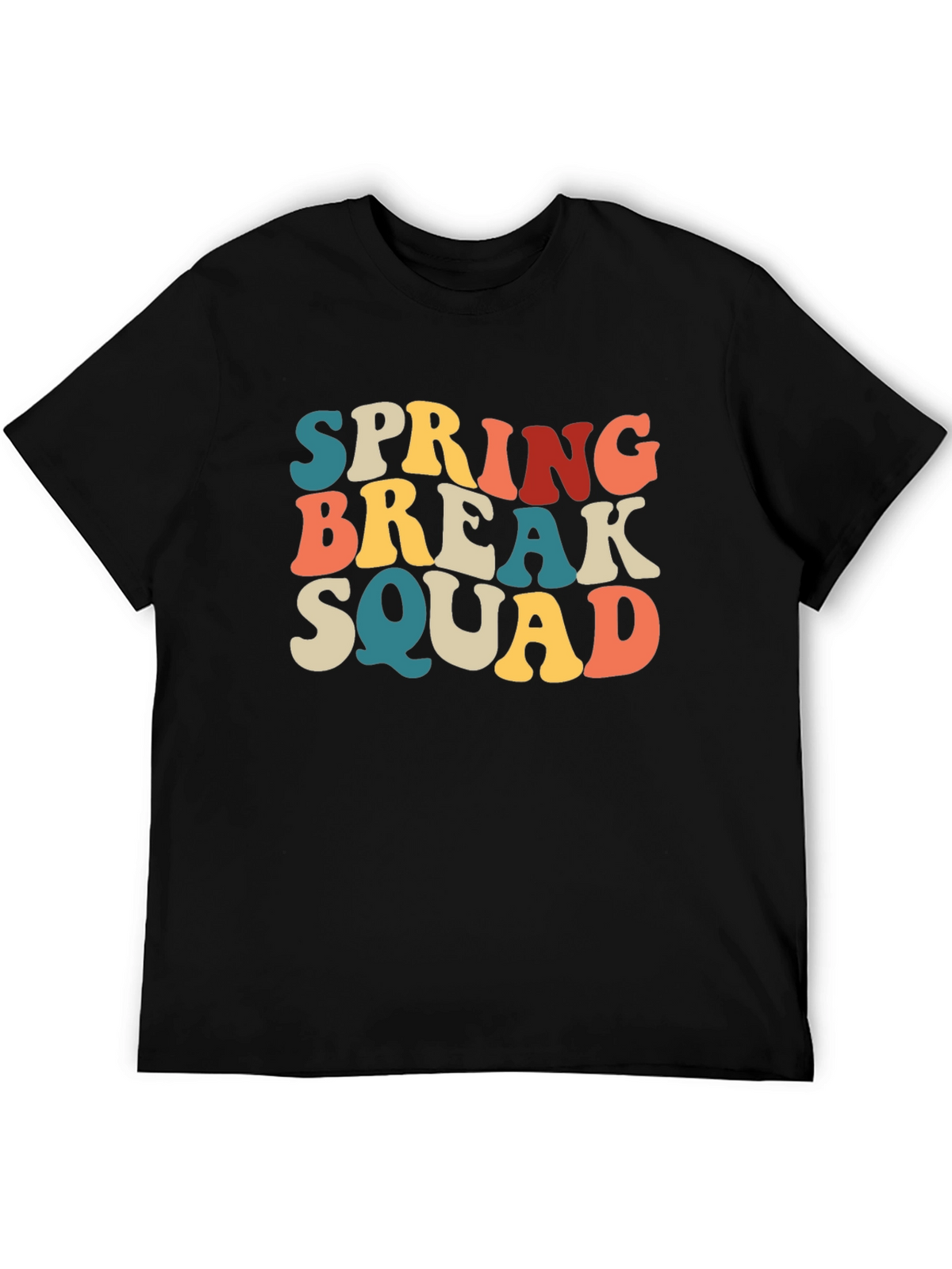 Spring Break Squad Graphic T-Shirt - Retro Style