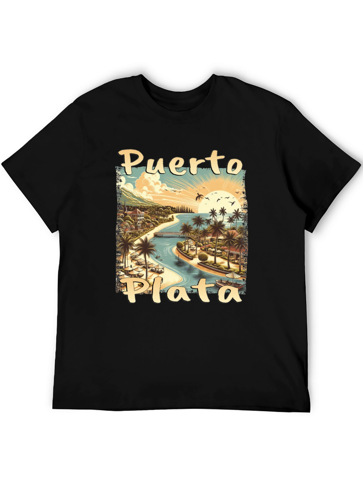 Puerto Plata Graphic T-Shirt - Island Vibes