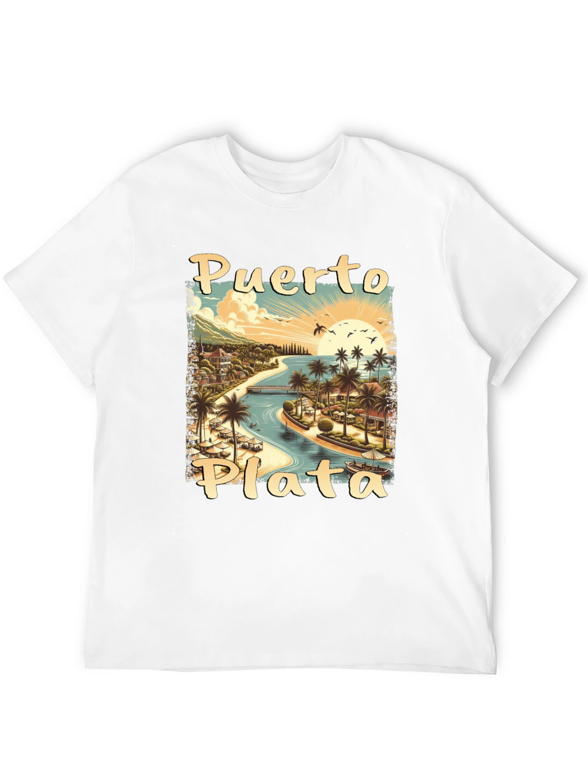 Puerto Plata Graphic T-Shirt - Island Vibes