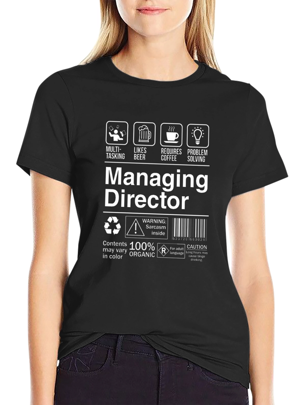 Managing Director Funny Graphic T-Shirt