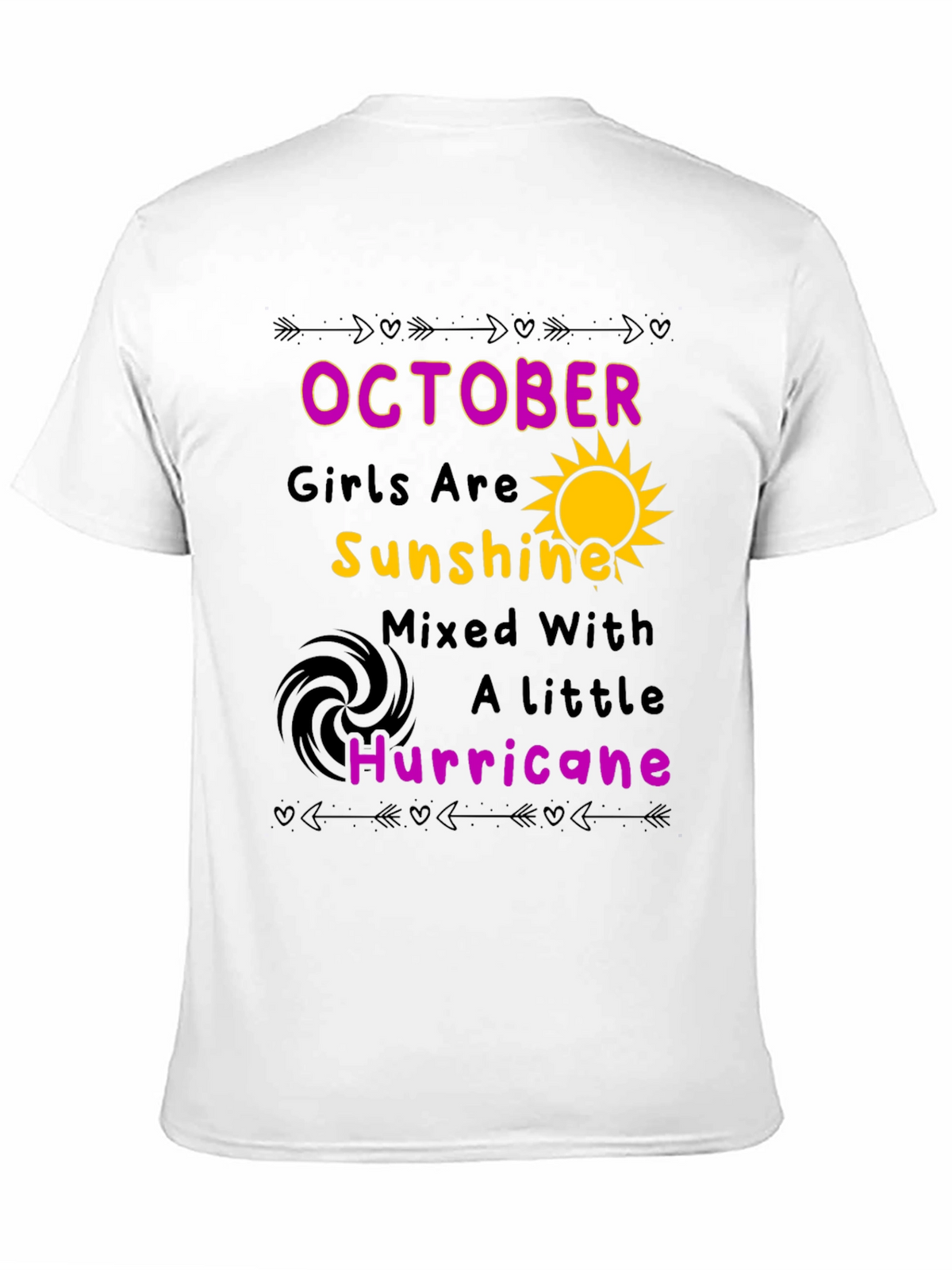 October Girls Sunshine & Hurricane Graphic Tee