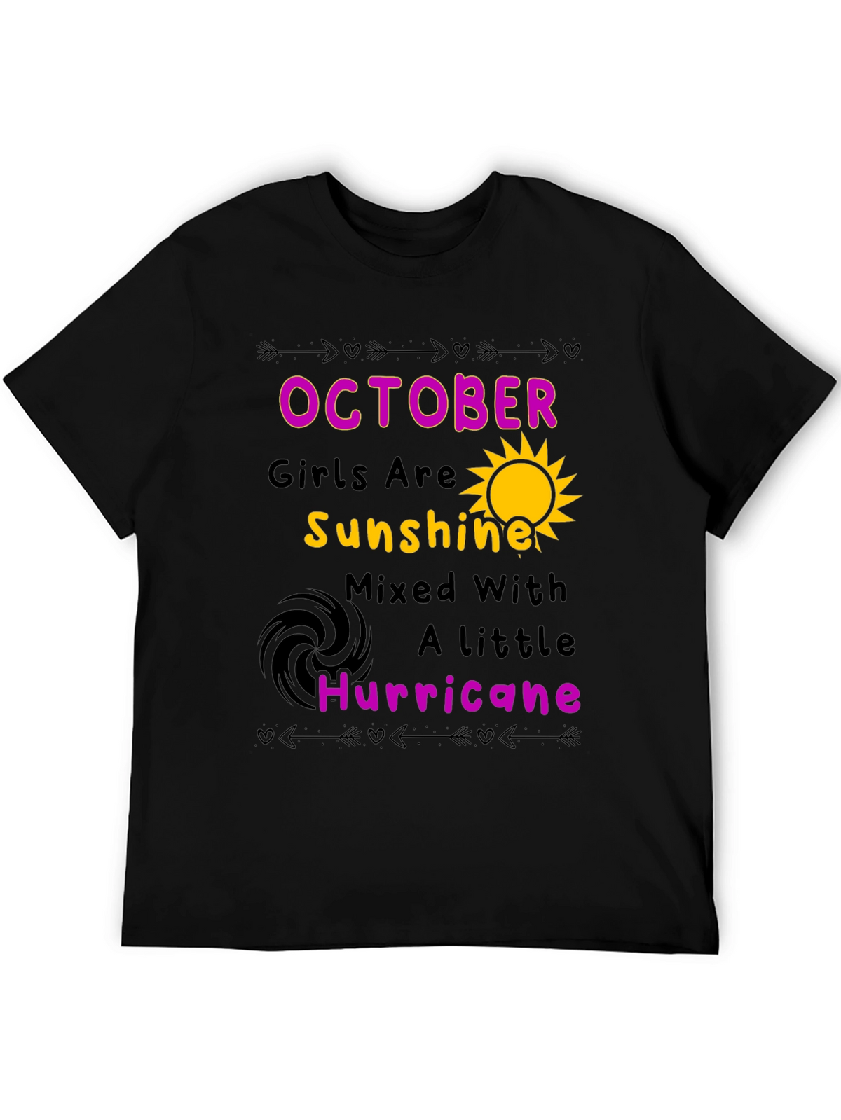 October Girls Sunshine & Hurricane Graphic Tee