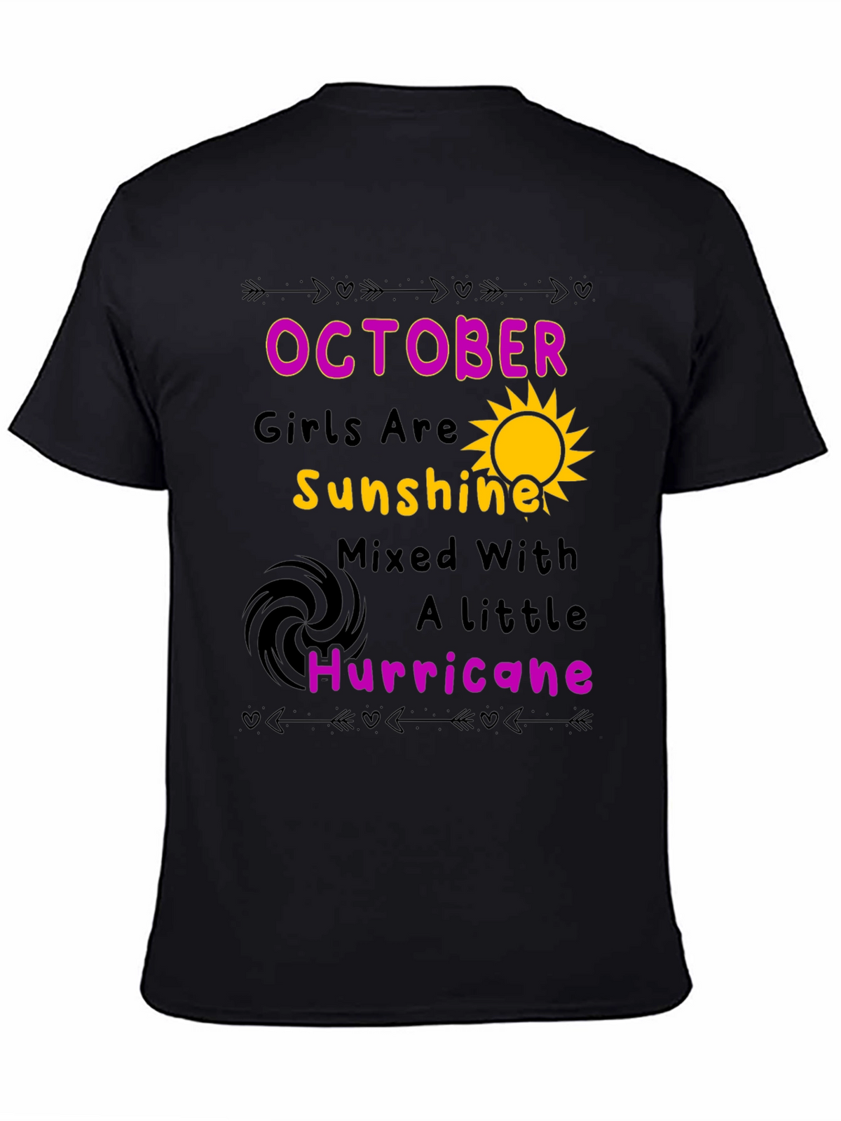 October Girls Sunshine & Hurricane Graphic Tee