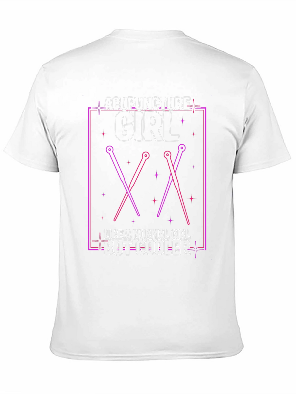 Acupuncture Girl T-Shirt - Cool Therapist Design