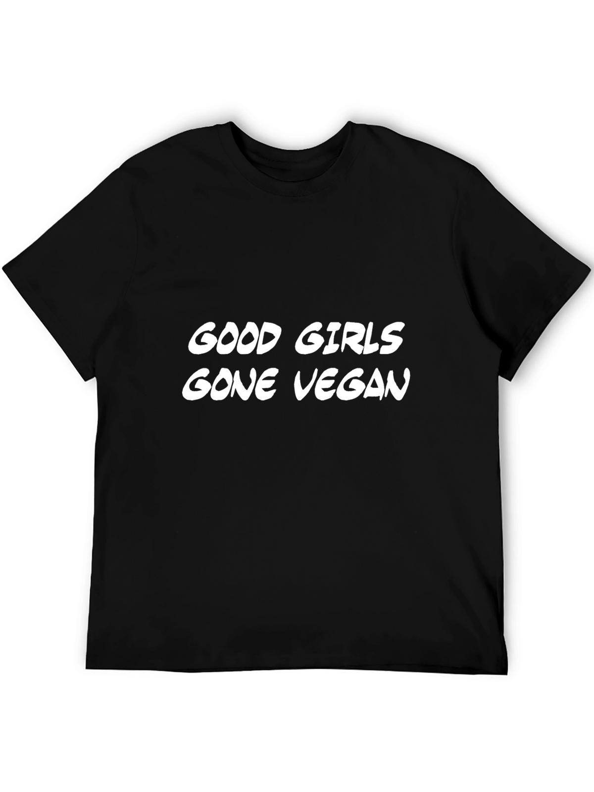 Good Girls Gone Vegan Black T-Shirt