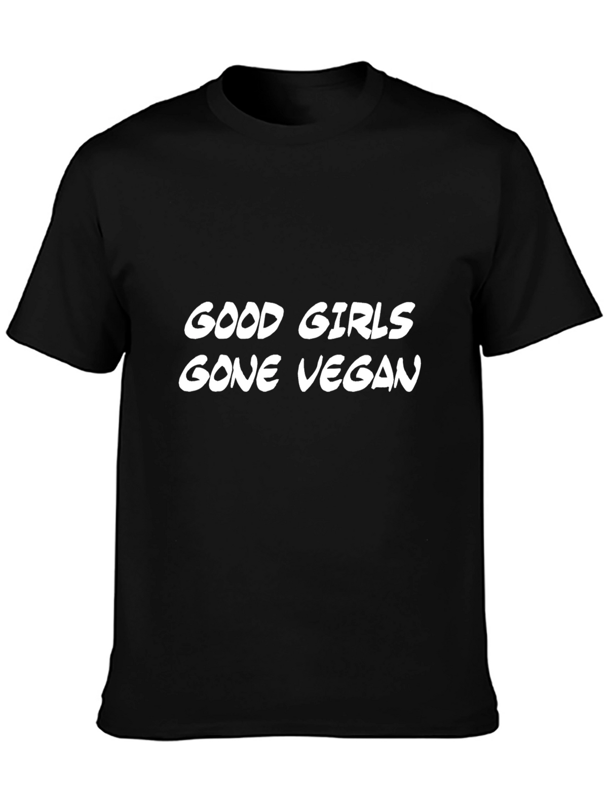 Good Girls Gone Vegan Black T-Shirt