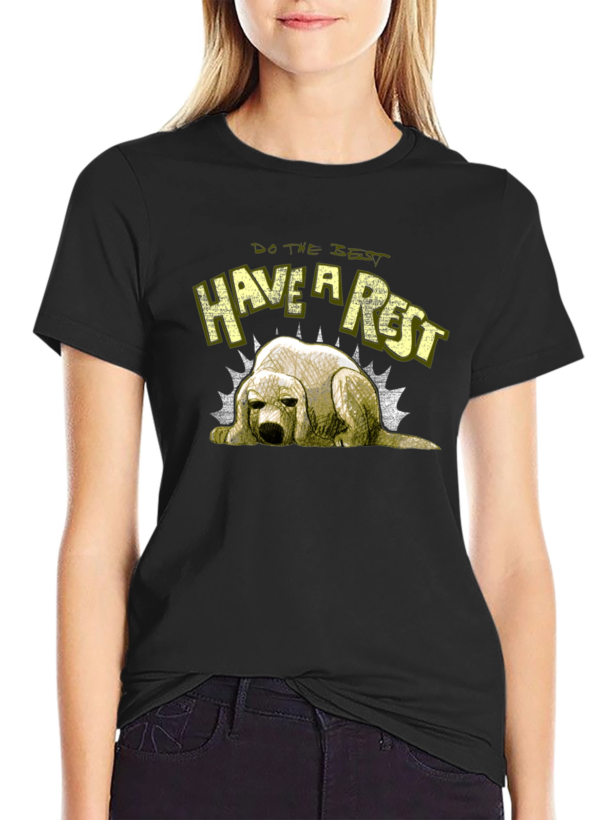 Do the Best Have a Rest Dog T-Shirt