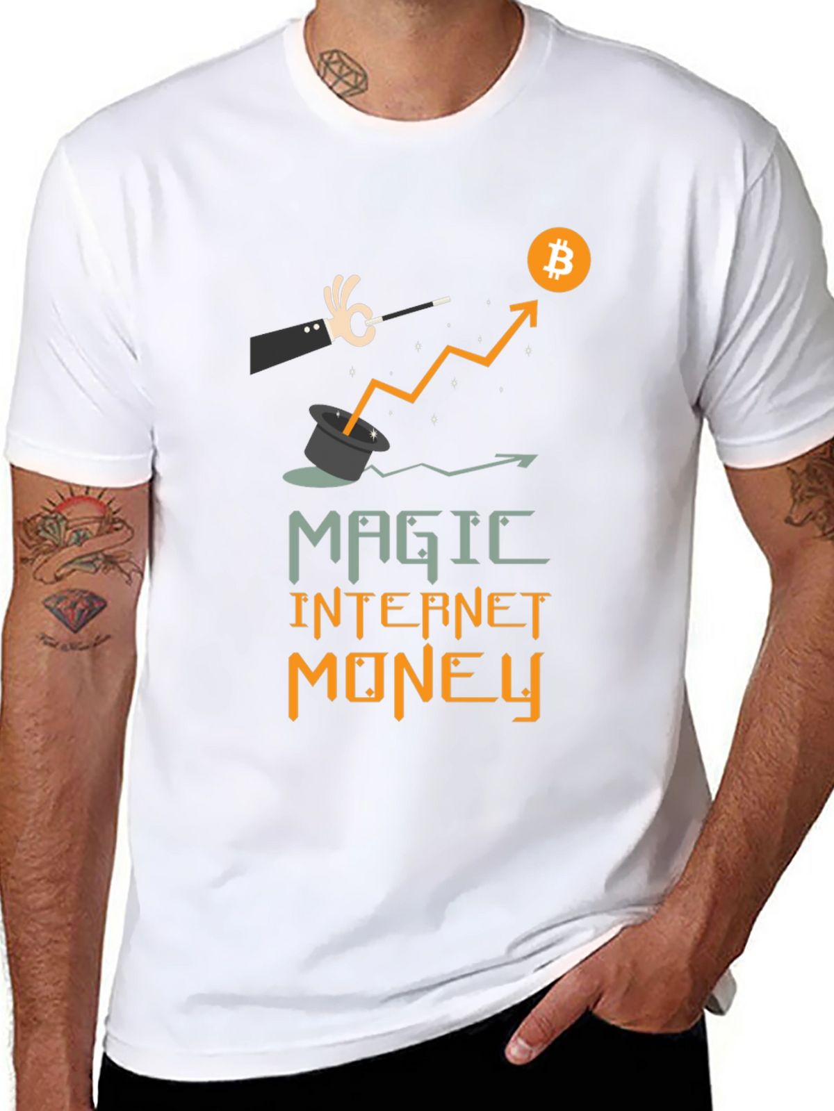 Bitcoin Magic Internet Money T-Shirt