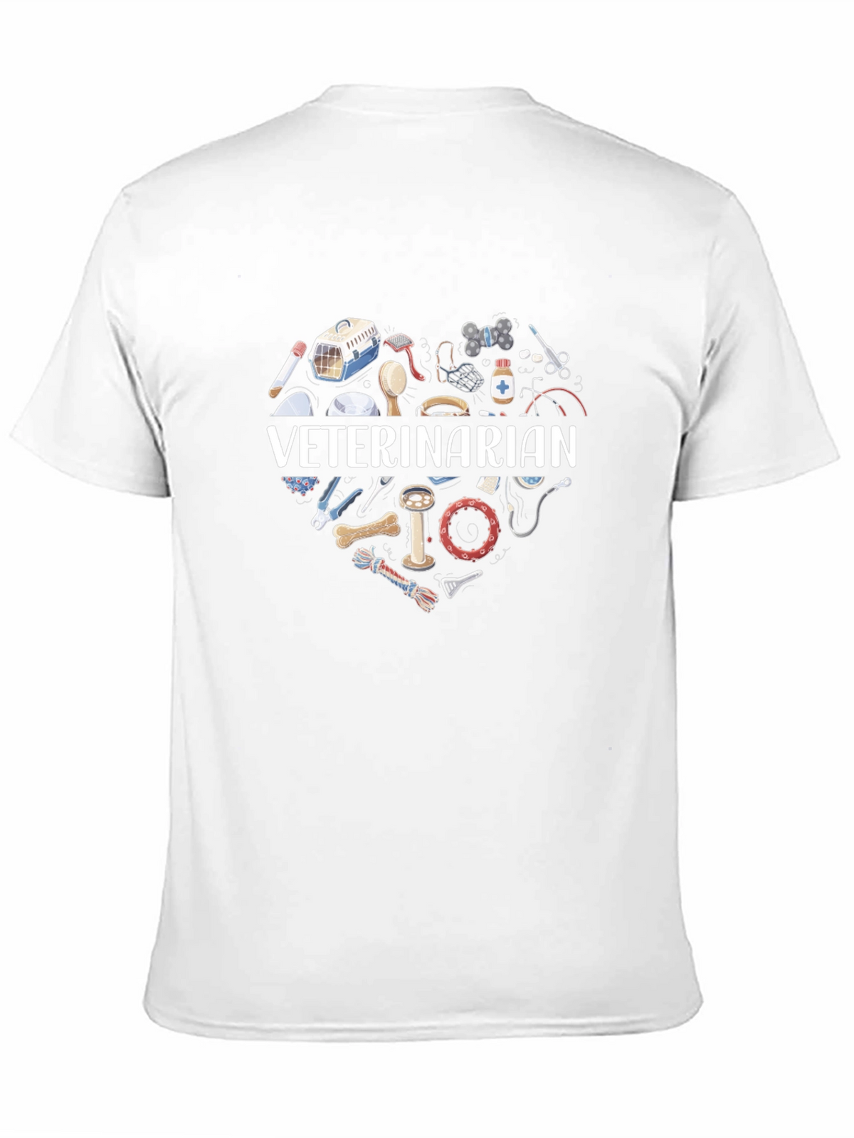 Veterinarian Heart Graphic T-Shirt