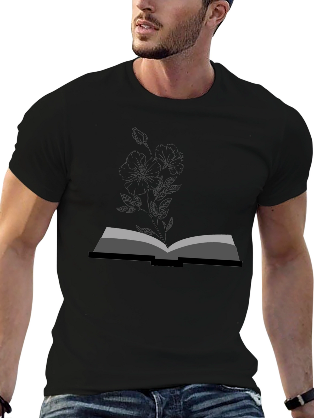 Botanical Book T-Shirt - Unisex Stylish Tee