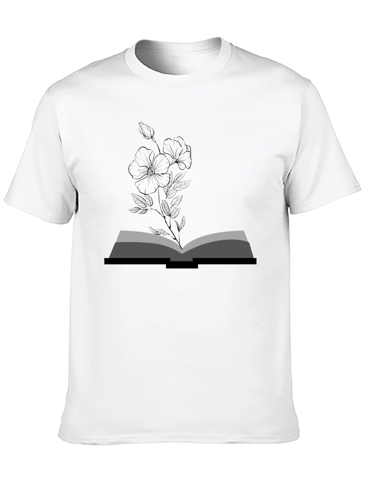 Botanical Book T-Shirt - Unisex Stylish Tee
