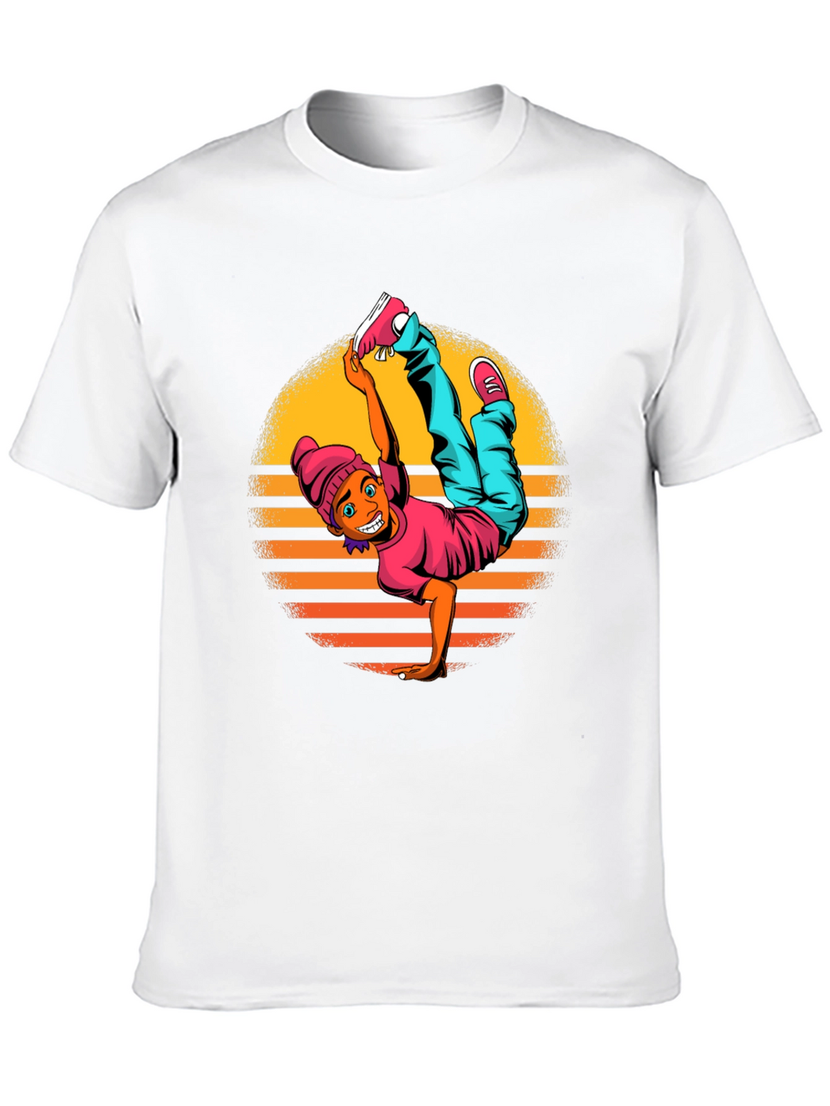 Breakdance Graphic Black T-Shirt