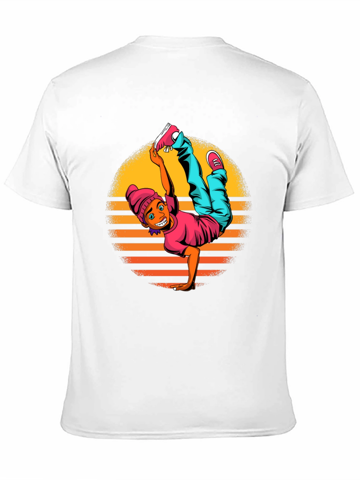 Breakdance Graphic Black T-Shirt