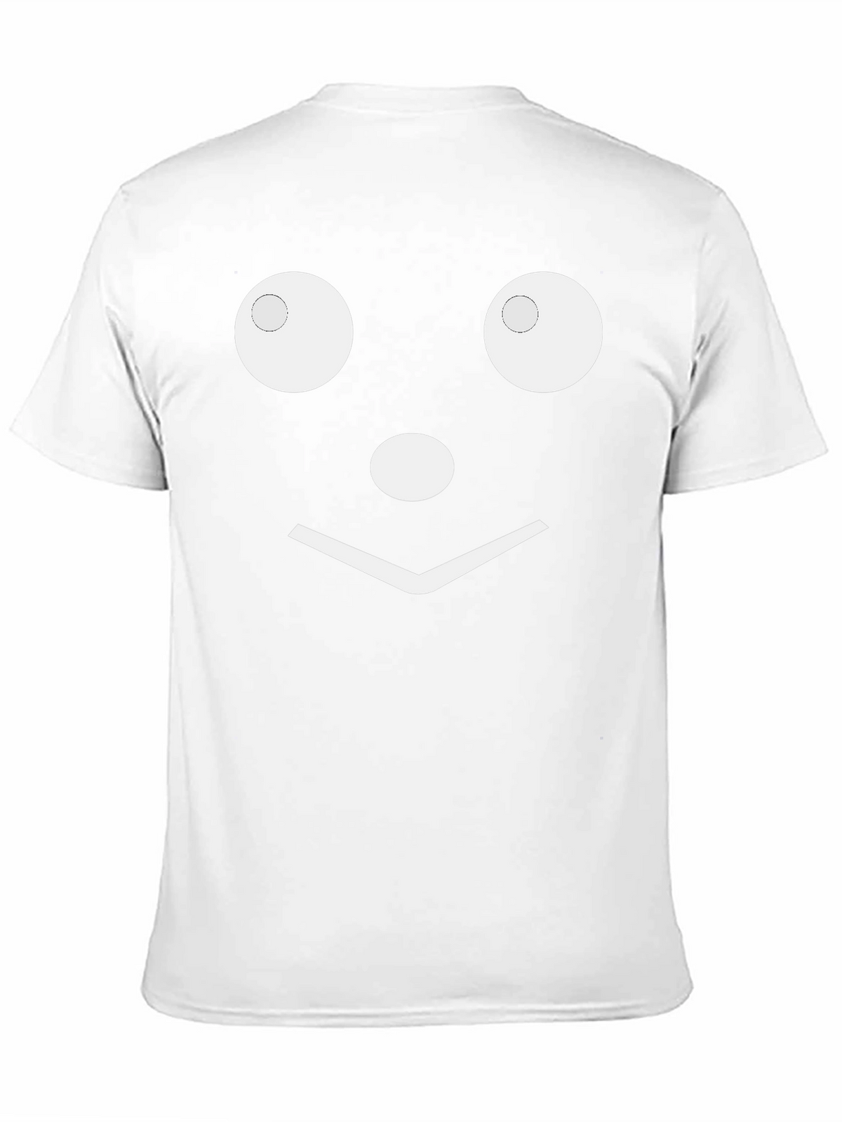 Funny Face Graphic Tee - Black Cotton Shirt