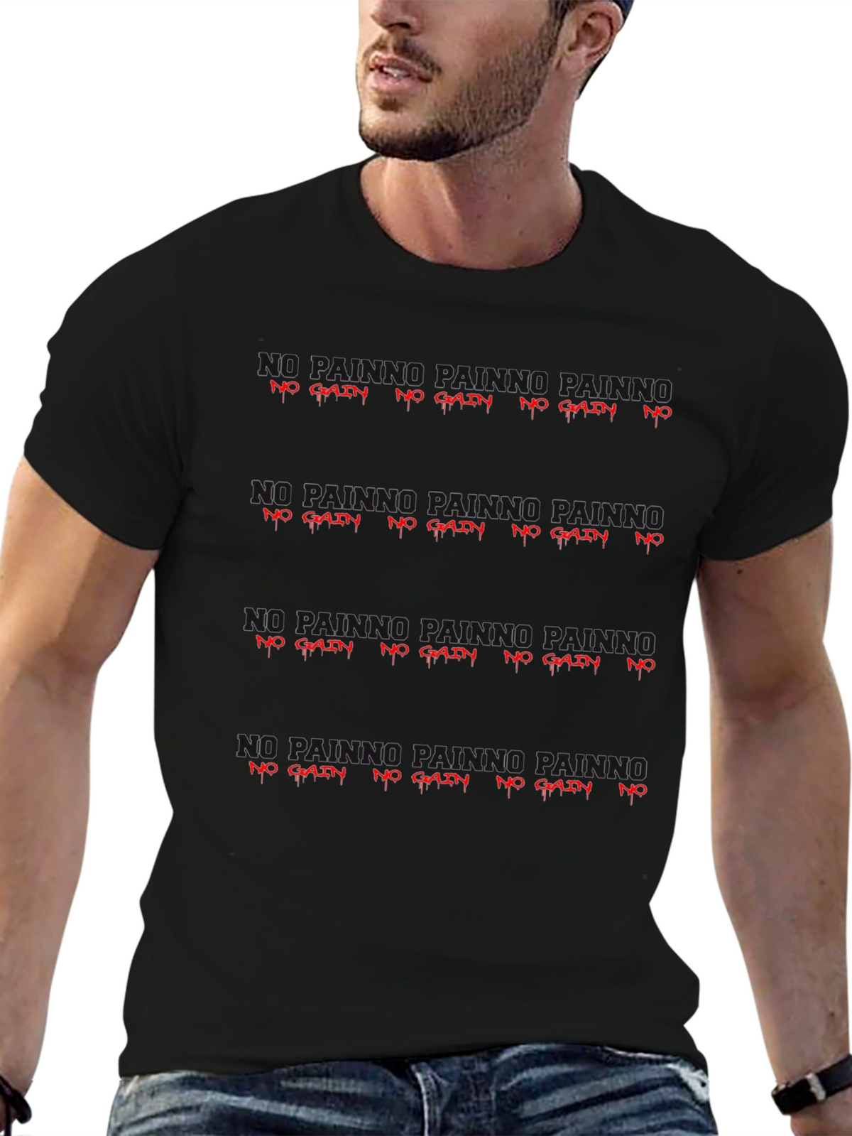 No Pain No Gain Graphic Tee