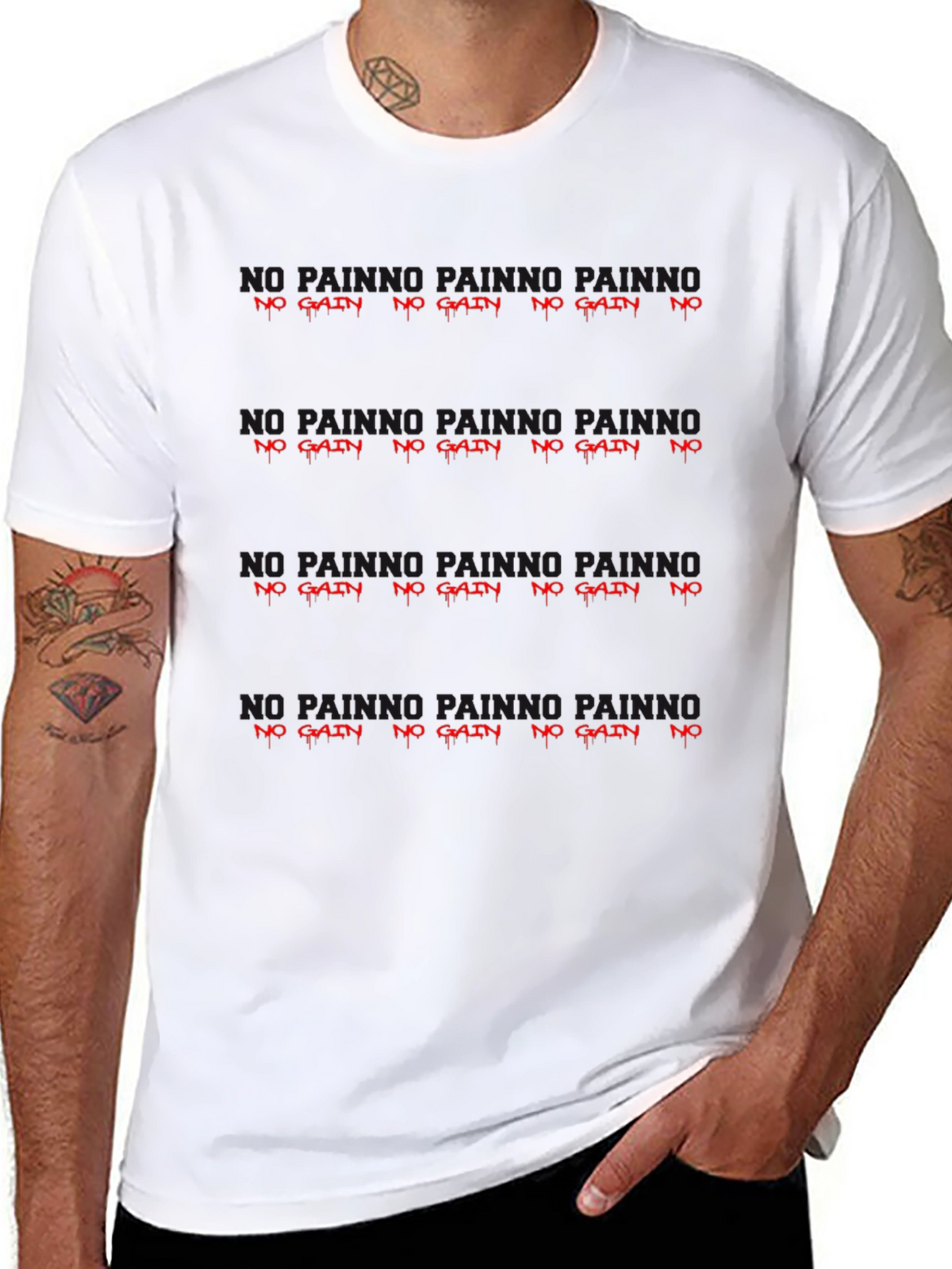 No Pain No Gain Graphic Tee