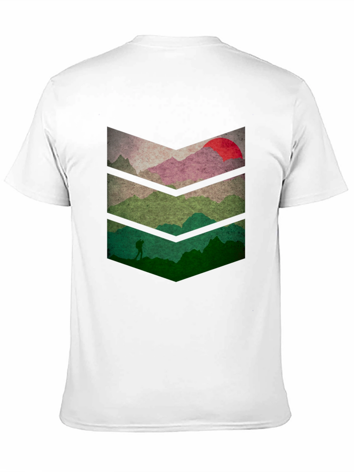 Mountainscape Graphic Tee - Nature Adventure Shirt