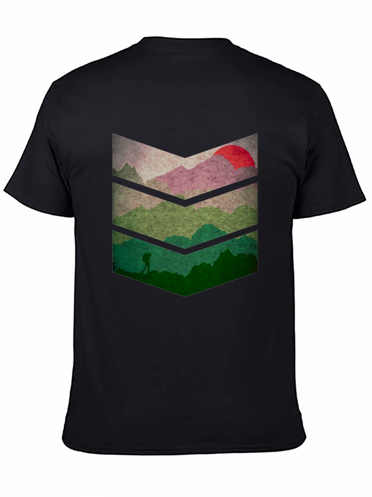 Mountainscape Graphic Tee - Nature Adventure Shirt
