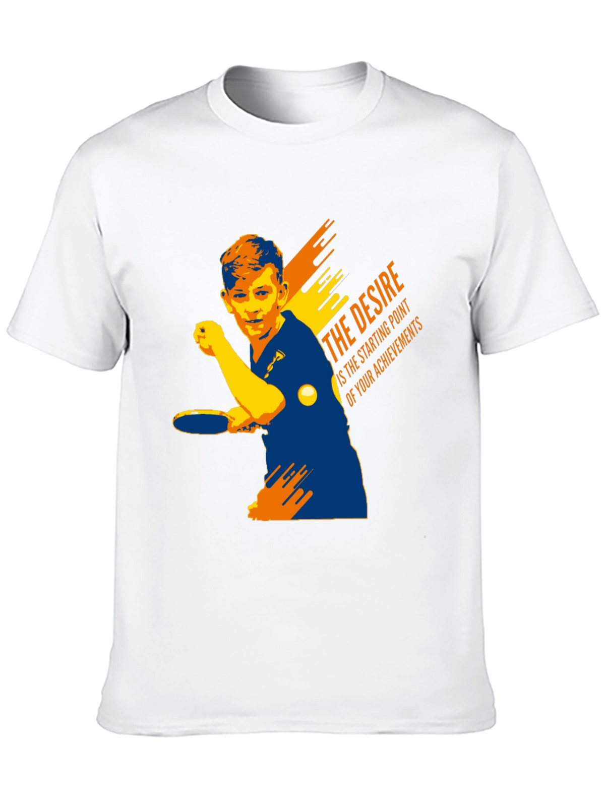Table Tennis Player Graphic T-Shirt