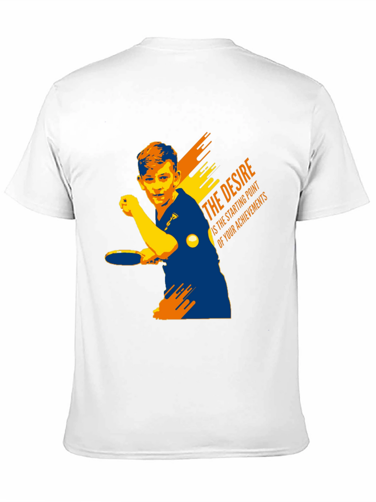 Table Tennis Player Graphic T-Shirt