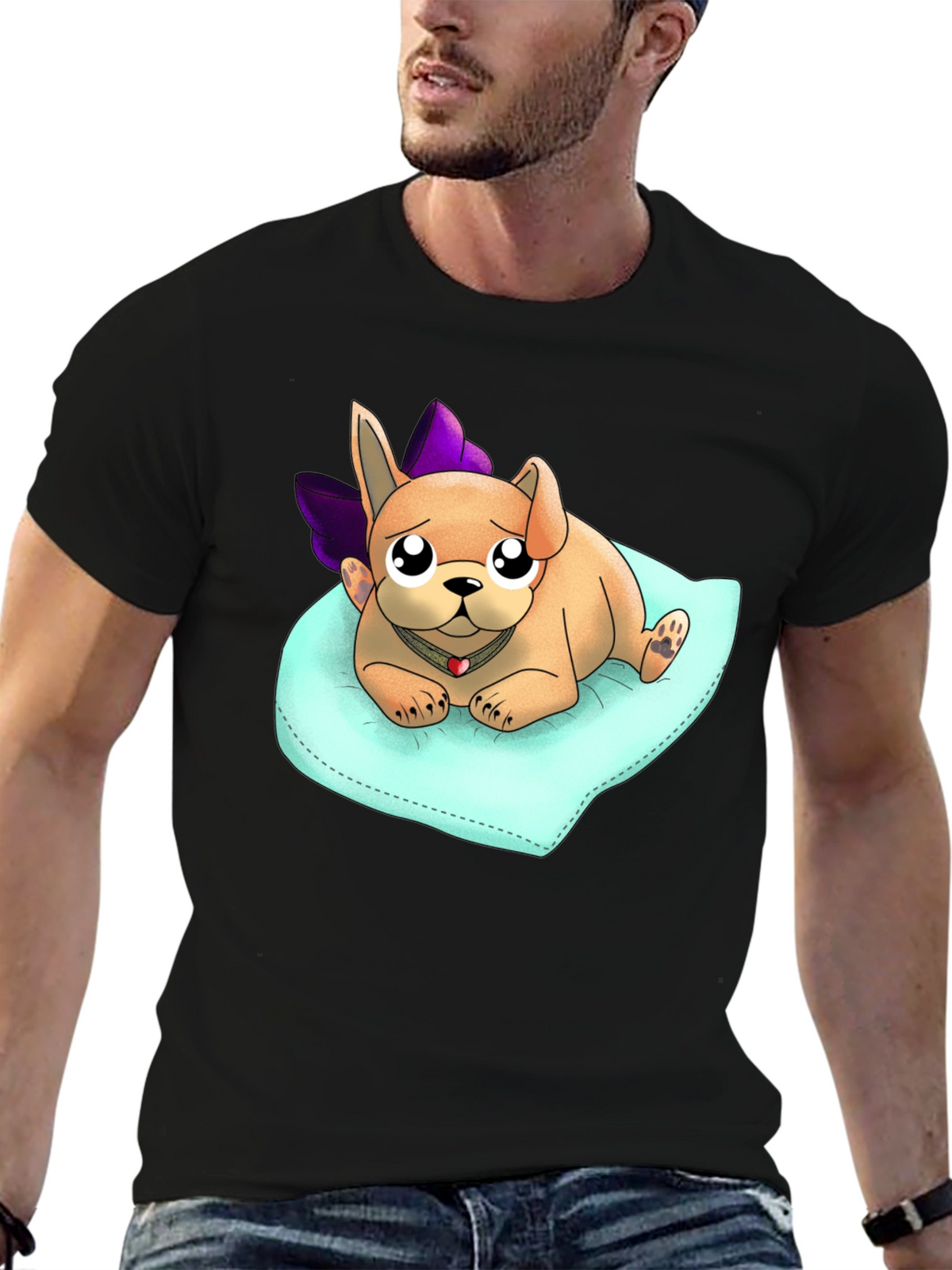 Cute Cartoon Dog T-Shirt