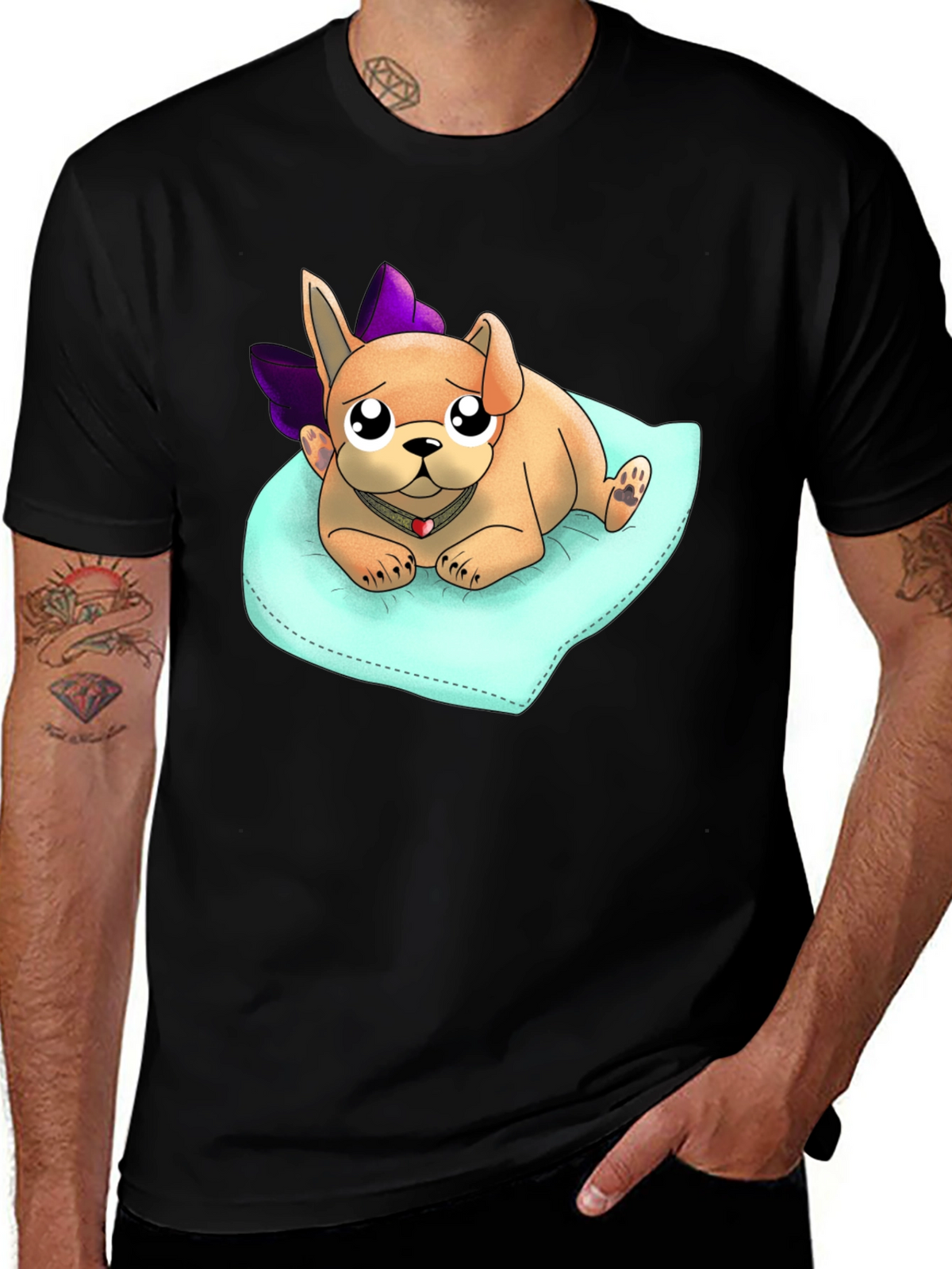 Cute Cartoon Dog T-Shirt