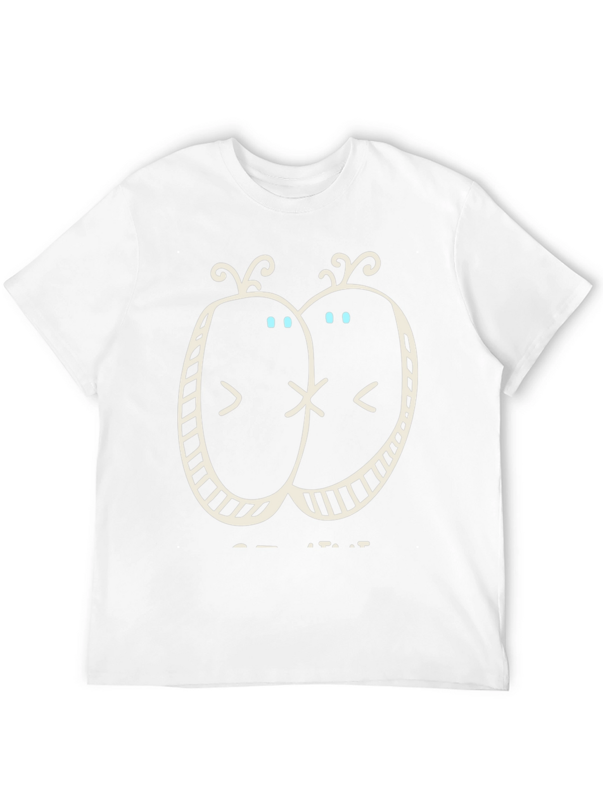 Whimsical Cartoon Bird Graphic T-Shirt