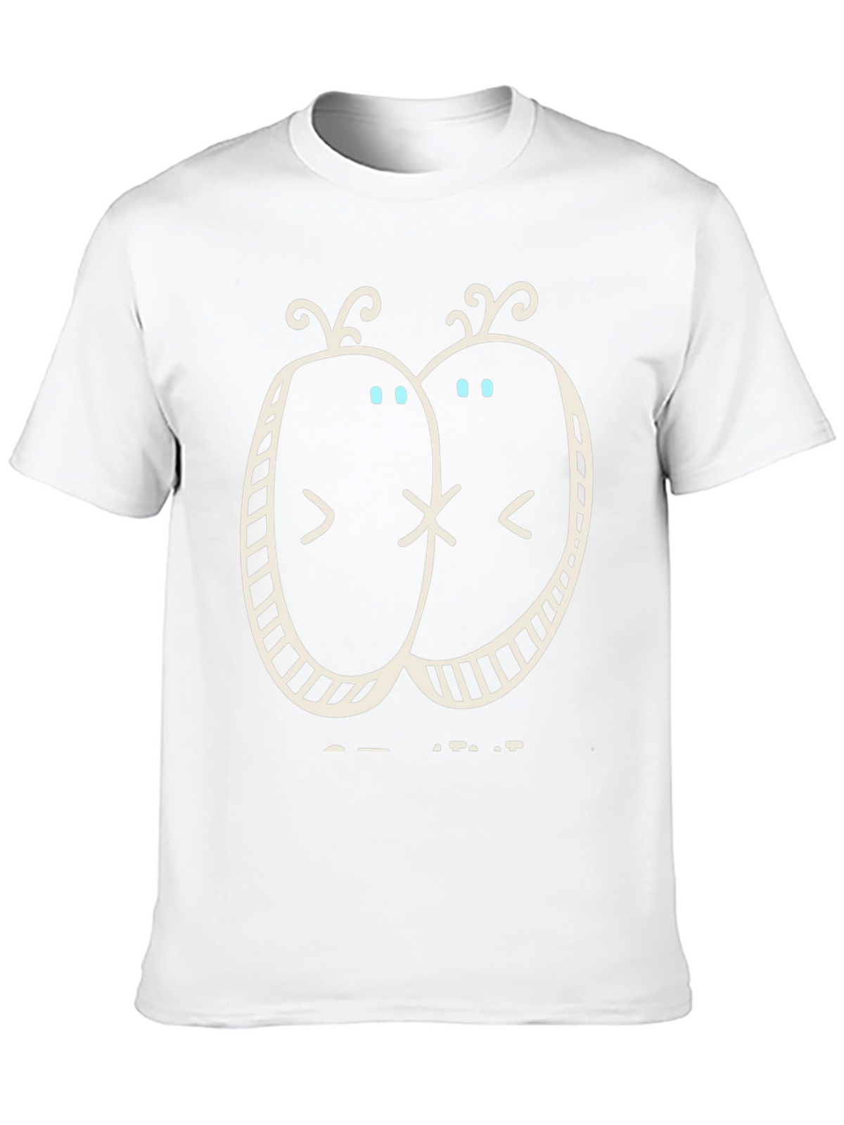 Whimsical Cartoon Bird Graphic T-Shirt