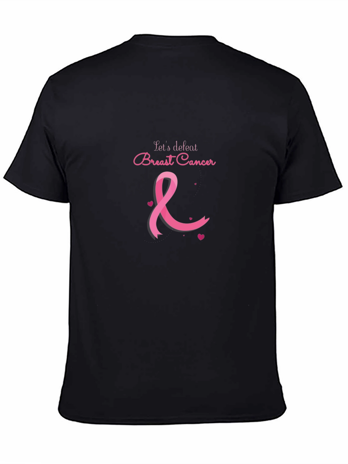 Breast Cancer Awareness T-Shirt - Lets Defeat