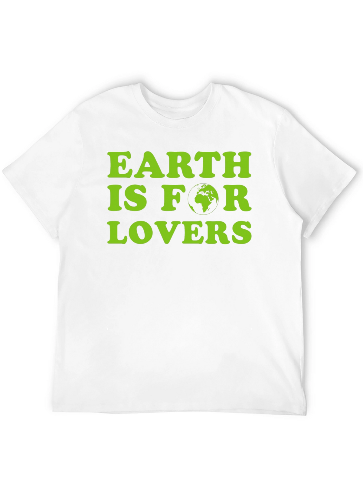 Earth Is For Lovers Graphic Tee - Black