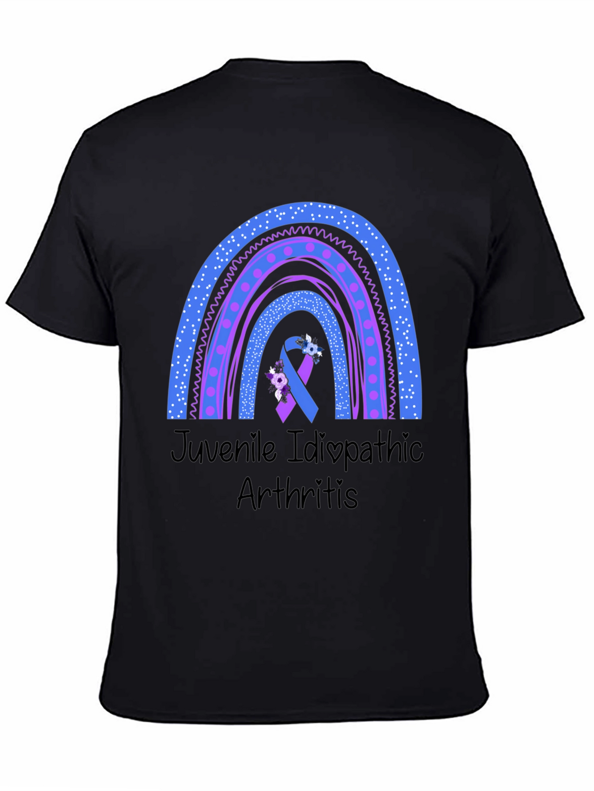 Juvenile Idiopathic Arthritis Awareness Rainbow T-Shirt