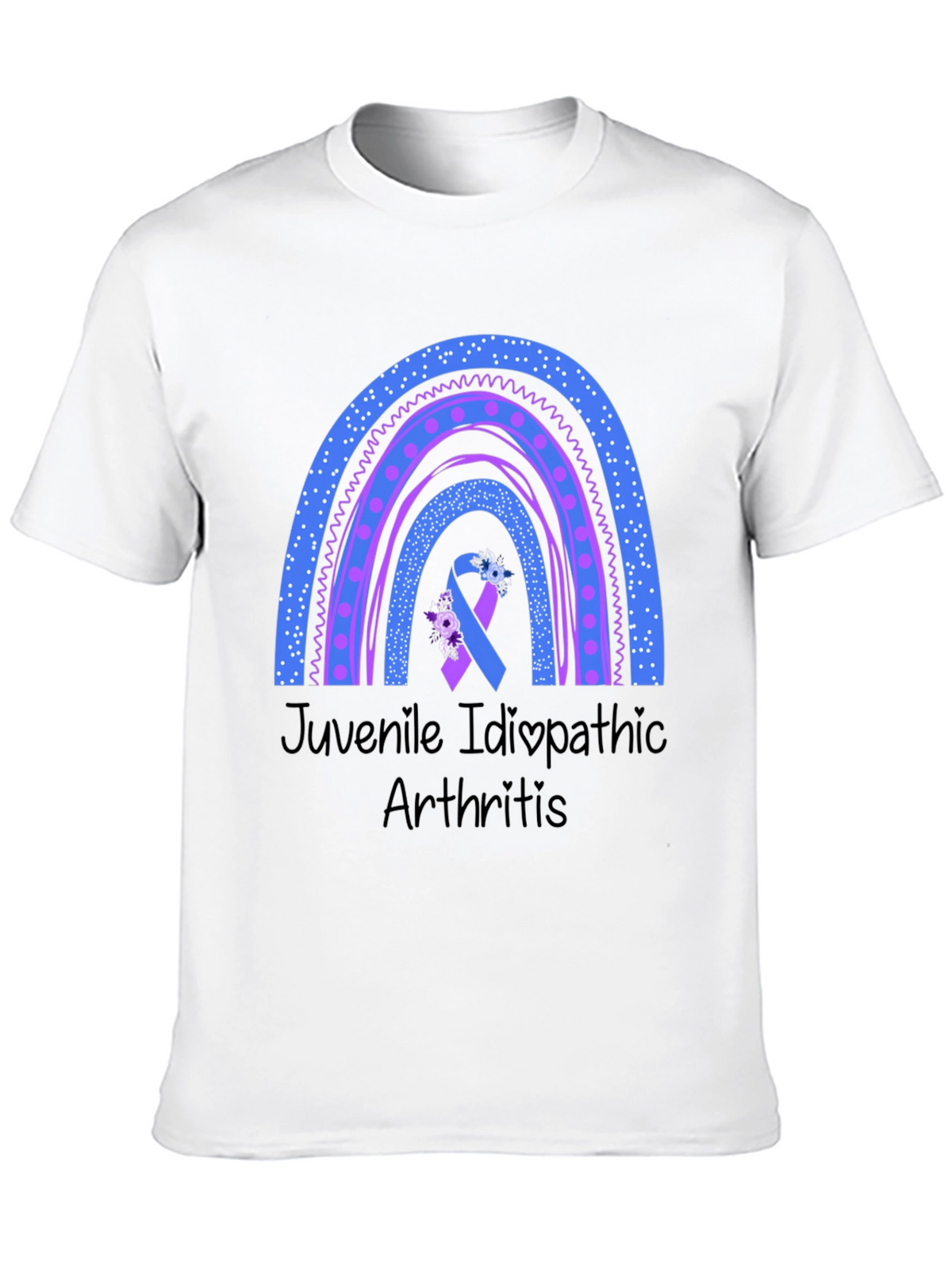 Juvenile Idiopathic Arthritis Awareness Rainbow T-Shirt
