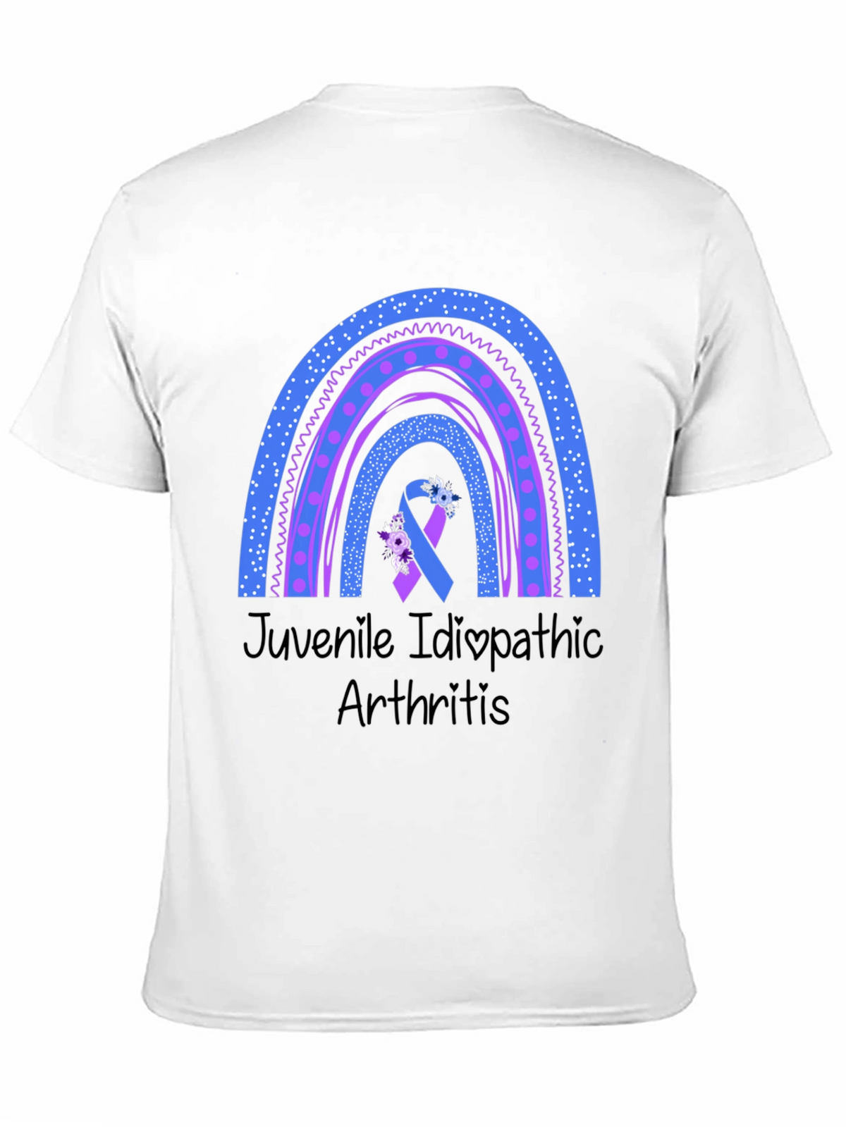 Juvenile Idiopathic Arthritis Awareness Rainbow T-Shirt